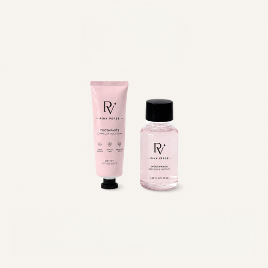 Travel Set: 20g Toothpaste + 50ml Mouthwash